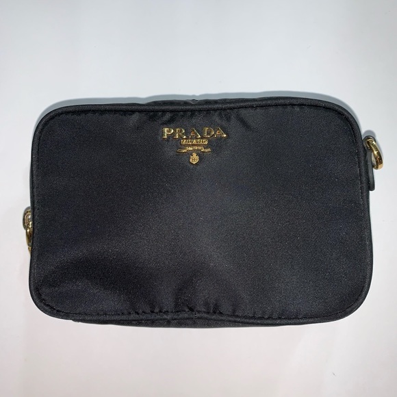 authentic PRADA micro-bag CROSSBODY camera TESSUTO - Picture 6 of 10